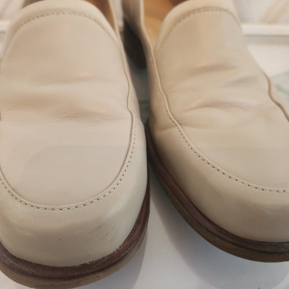 Rockport Cream Leather Loafers. Great Condition. Size 7.5 - Picture 11 of 15